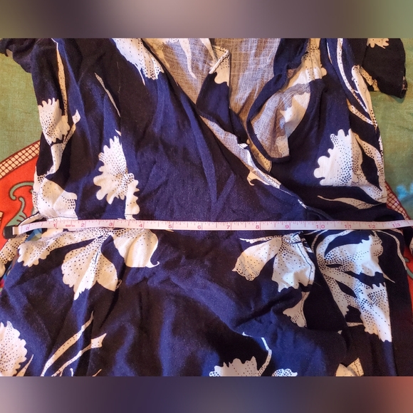 Adorable Trashy Diva Blanche Deco Daffodils Wrap Dress Size 2 - Picture 7 of 8
